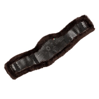 Protecção de Cilha Curta ACAVALLO Contour Gel & Sheepskin