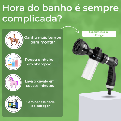 Pistola de Lavagem PONYJET 3.0