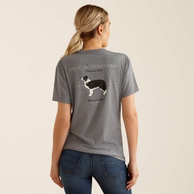 T-Shirt de Senhora ARIAT Paw Badge