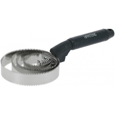 Almofaça Metálica Redonda HIPPOTONIC "Glitter"