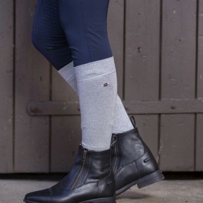 Botins de Couro EQUITHÈME "Double Zip"