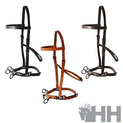 Serrilhão Vaquero Couro HH 3 Pilares Forrado