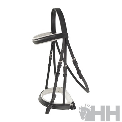 Cabeçada de Bridão HH Mimas Duas Rédeas