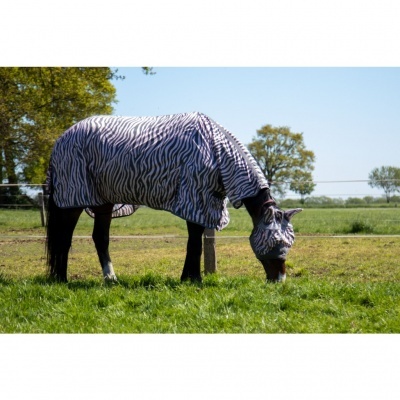 Cobrejão Anti-moscas c/ Pescoço HKM "Zebra Rose"