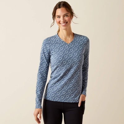 T-Shirt de Senhora ARIAT Hardware Print