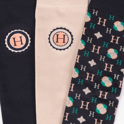 Meias HARCOUR Santia (3 pares)