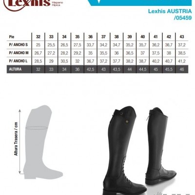 Botas em Couro LEXHIS Austria