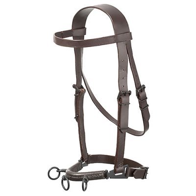 Serrilhão Vaquero HH Couro c/ 3 Pilares Forrada