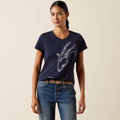 T-Shirt de Senhora ARIAT Hay Girl