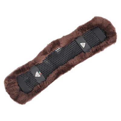 Protecção de Cilha Curta ACAVALLO Shaped Gel & Sheepskin