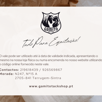 Voucher p/ Oferta - Valor personalizável