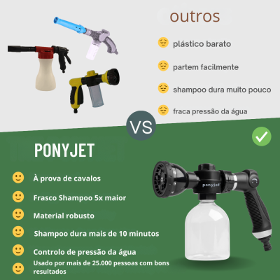 Pistola de Lavagem PONYJET 3.0