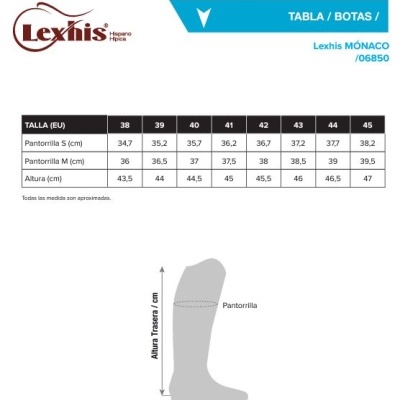 Botas em Couro LEXHIS "Monaco"