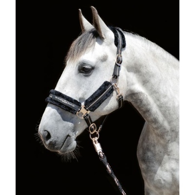 Cabeção c/ Pêlo HKM "Rosegold"