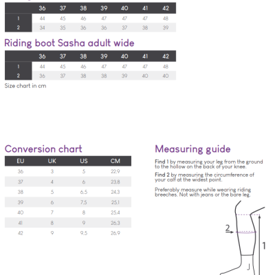 Botas em Couro QHP Sasha - Wide