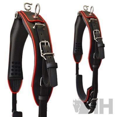 Arreio de Engate LEXHIS Hanover Nylon/PVC c/ Peitoral