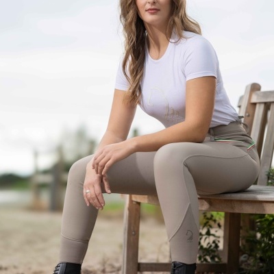 Calças de Senhora Lauria Garrelli 'Livigno Sportive' Full Seat