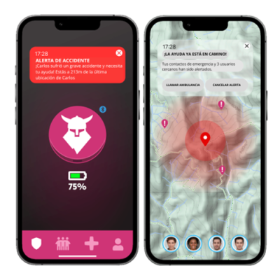 Toque UVEX Suxxeed Blaze + Oferta Sensor de Queda TOCSEN