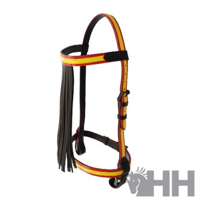 Cabeçada Vaquera HH Bandeira Espanhola