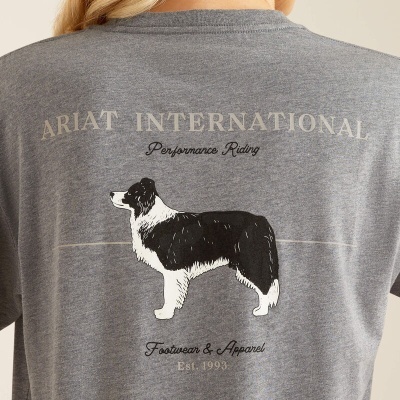 T-Shirt de Senhora ARIAT Paw Badge
