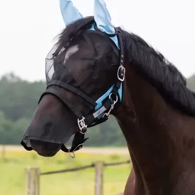 Máscara Anti-moscas c/ Aba Nasal Removível QHP