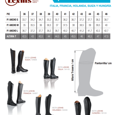 Botas em Couro LEXHIS Holanda