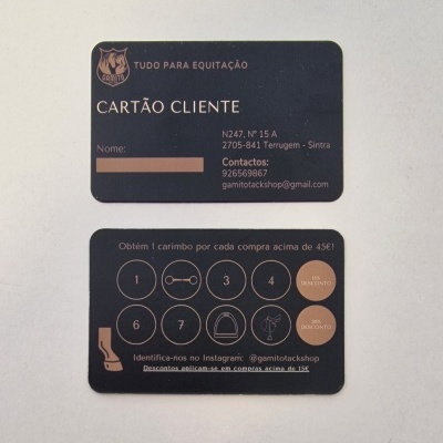 Condições de Utilização - Cartão Cliente de Loja Física