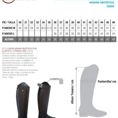 Botas Sintéticas LEXHIS "Ariana"