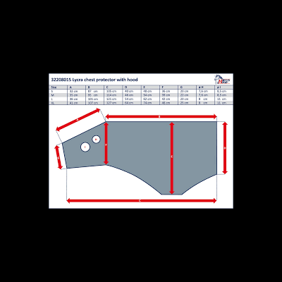 Protecção de Espáduas/Pescoço em Lycra HARRY'S HORSE