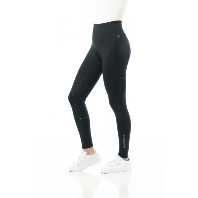 Leggings de Senhora Pull-on EQUITHÈME "Lyly" c/ Assento em Silicone