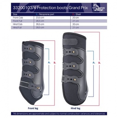 Caneleiras HARRY'S HORSE "Grand Prix" Frontais