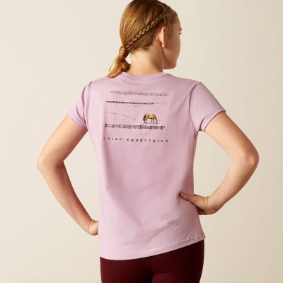 T-Shirt de Criança ARIAT Meadow Pony