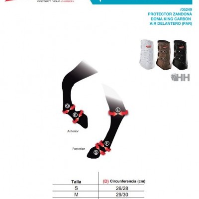 Caneleiras Dianteiras ZANDONÀ King Carbon Air