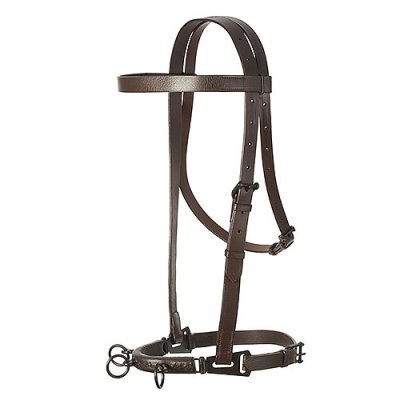 Serrilhão Vaquero LEXHIS Couro c/ 3 Pilares Forrada