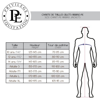 Colete de Protecção PREVILEGE EQUITATION "Airbag"