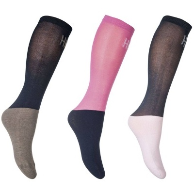 Meias HKM Microcotton Colour - Pack 3 pares