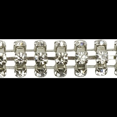 Testeira c/ Brilhantes ERIC THOMAS "Pro"