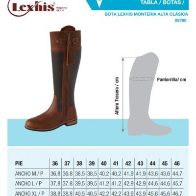 Botas Monteria Altas Clássica LEXHIS