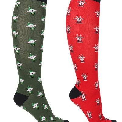 Meias de Natal QHP Christmas (2 pares)