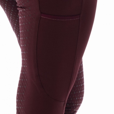 Leggings de Senhora Pull-on EQUITHÈME "Lyly" c/ Assento em Silicone