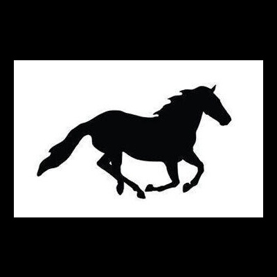 Autocolante para Carro HKM "Horse in Gallop"