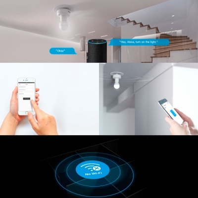 Suporte de lampada WiFI Sonoff SlampheR2