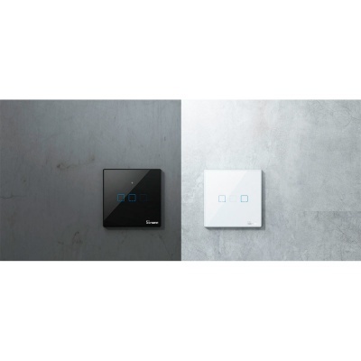 Interruptor de parede WiFi Sonoff T3EU1C-TX Interruptor de parede WiFi Sonoff T3EU1C-TX