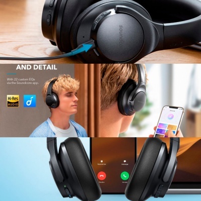 Auscultadores bluetooth Soundcore Life Q20+
