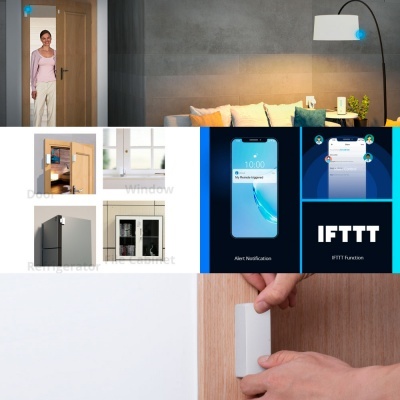 Sensor de porta RF Sonoff DW2-RF