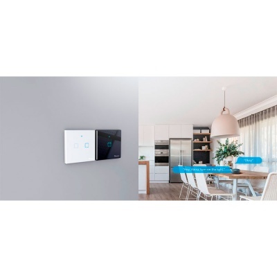 Interruptor de parede WiFi Sonoff T3EU1C-TX Interruptor de parede WiFi Sonoff T3EU1C-TX