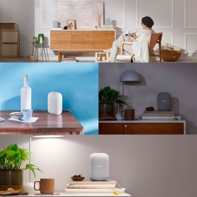 Coluna inteligente Google Nest