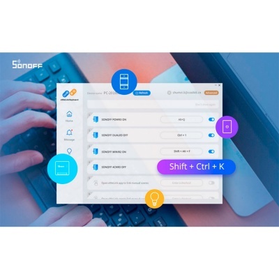 Módulo interruptor WiFi Sonoff BASICR3