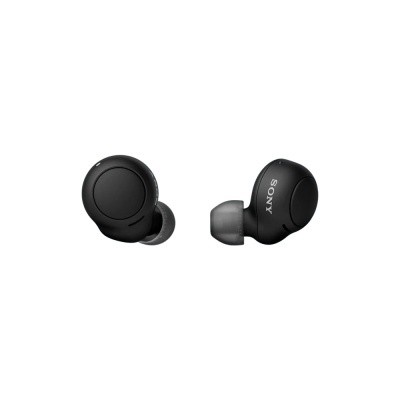 Auriculares intra-auriculares sem fios pretos Sony