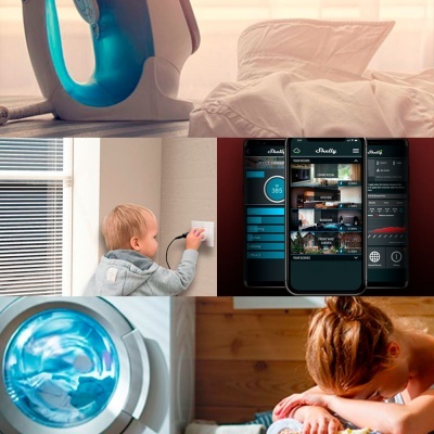 Tomada inteligente WiFi Shelly Plug S Tomada inteligente WiFi Shelly Plug S